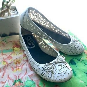 SALE Rose Cutout Ballet Flats Sam Edelman Circus